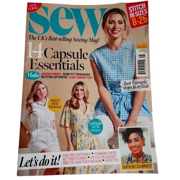 U.K.'s Premiere 2020 Sewing Magazine "Sew" Award Winning NWT - Picture 1 of 12